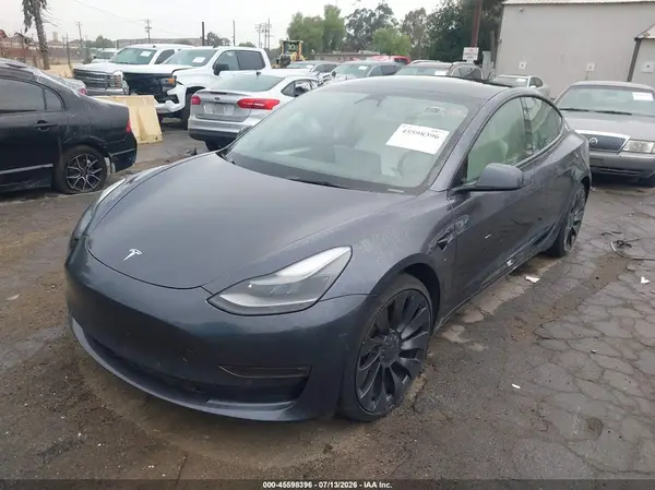5YJ3E1EC1NF297666 2022 TESLA MODEL 3 - Image 2
