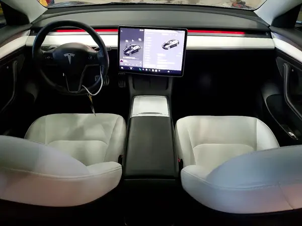 5YJ3E1EC1NF345537 2022 TESLA MODEL 3 - Image 8