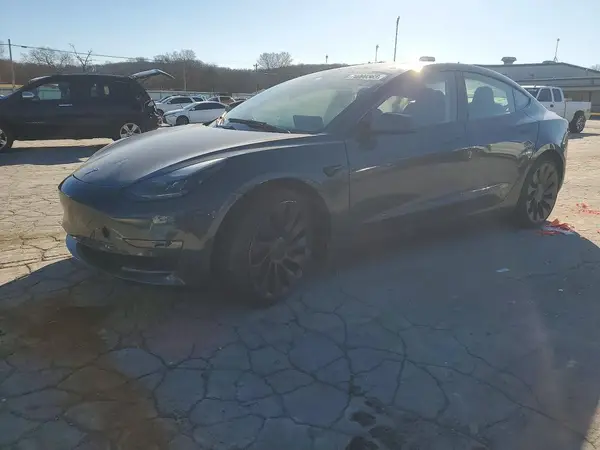 5YJ3E1EC1PF691347 VIN - 2023 TESLA MODEL 3 GREY | Car History