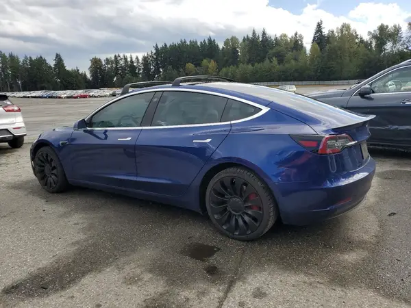 5YJ3E1EC2LF641924 2020 TESLA MODEL 3 - Image 2