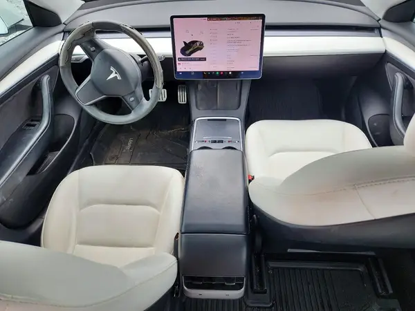 5YJ3E1EC2MF020233 2021 TESLA MODEL 3 - Image 8