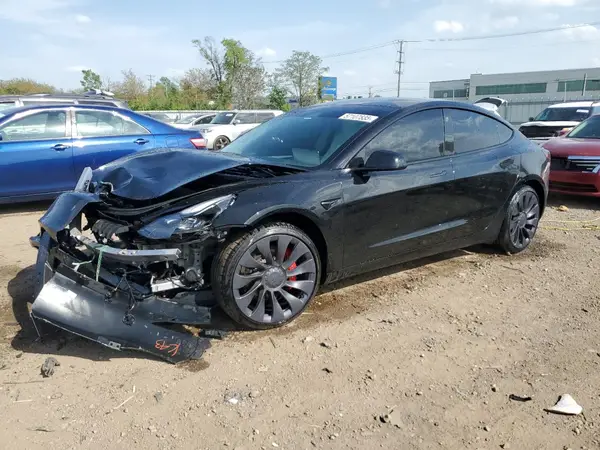 5YJ3E1EC2NF105090 2022 TESLA MODEL 3 - Image 1