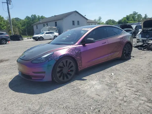 5YJ3E1EC2NF168335 2022 TESLA MODEL 3 - Image 1