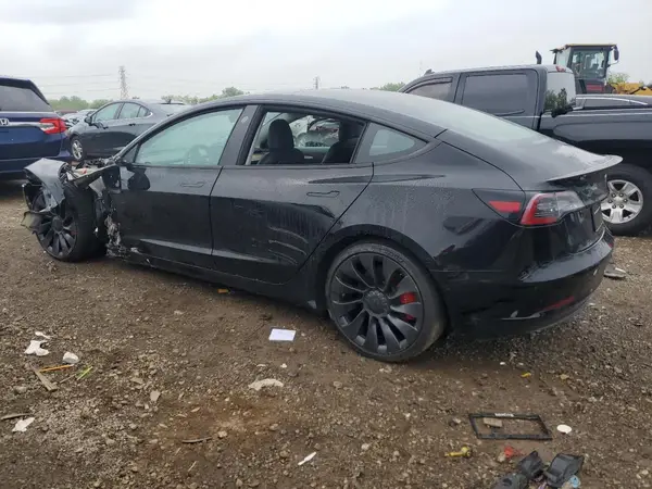 5YJ3E1EC2NF179786 2022 TESLA MODEL 3 - Image 2