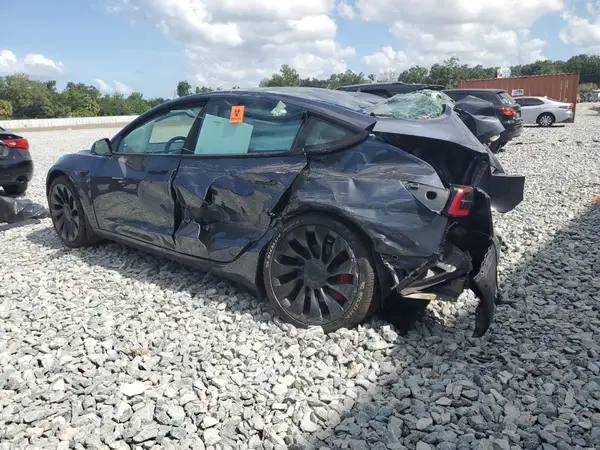 5YJ3E1EC2NF200054 2022 TESLA MODEL 3 - Image 2