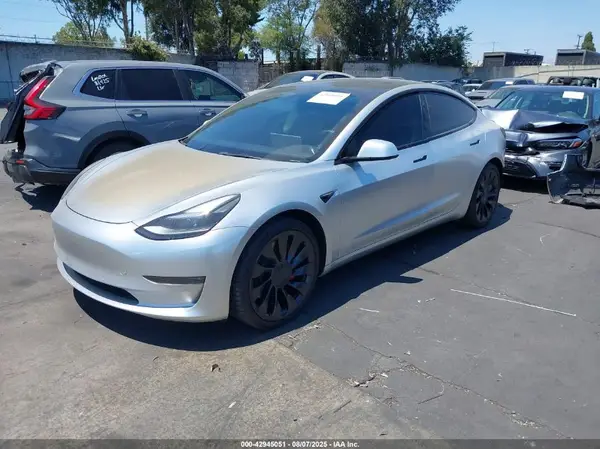 5YJ3E1EC2NF203343 2022 TESLA MODEL 3 - Image 2