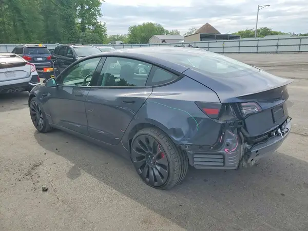 5YJ3E1EC2NF266314 2022 TESLA MODEL 3 - Image 2