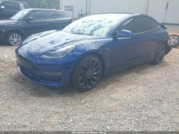 5YJ3E1EC2NF274350 2022 TESLA MODEL 3 - Image 2