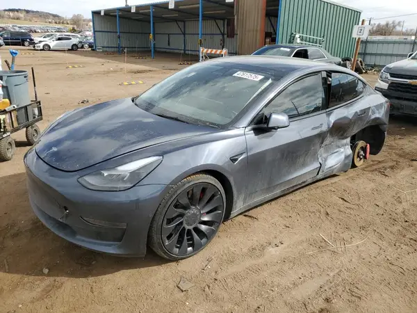5YJ3E1EC2NF357843 2022 TESLA MODEL 3 - Image 1