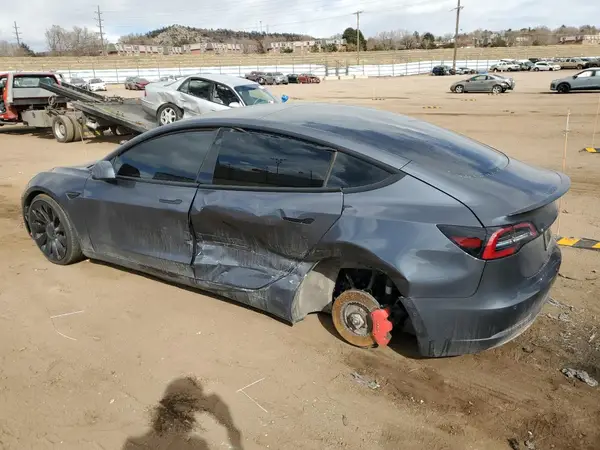 5YJ3E1EC2NF357843 2022 TESLA MODEL 3 - Image 2