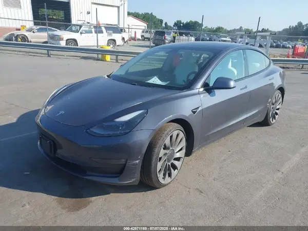 5YJ3E1EC3MF870307 2021 TESLA MODEL 3 - Image 2