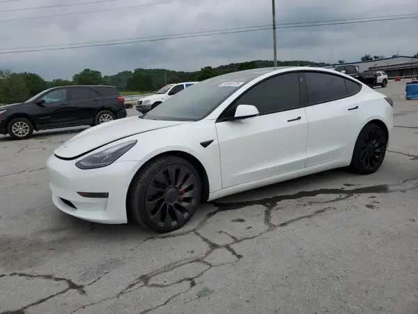 5YJ3E1EC3MF984923 2021 TESLA MODEL 3 - Image 1
