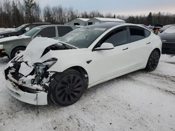 5YJ3E1EC3NF121198 2022 TESLA MODEL 3 - Image 1