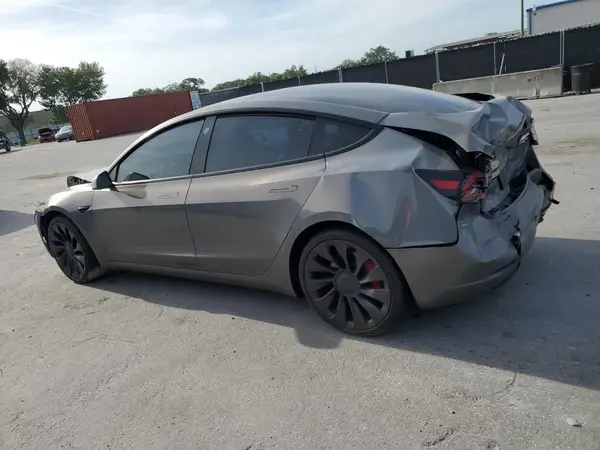 5YJ3E1EC3NF128202 2022 TESLA MODEL 3 - Image 2