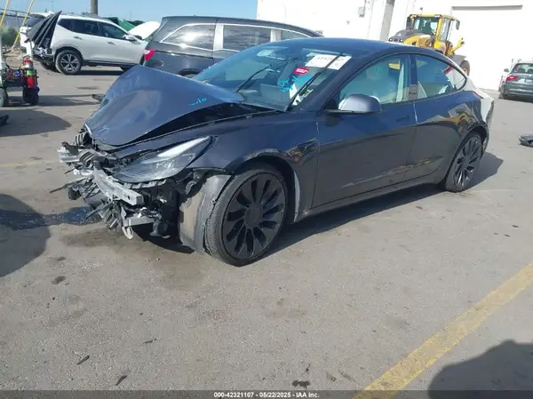5YJ3E1EC3NF203321 2022 TESLA MODEL 3 - Image 2