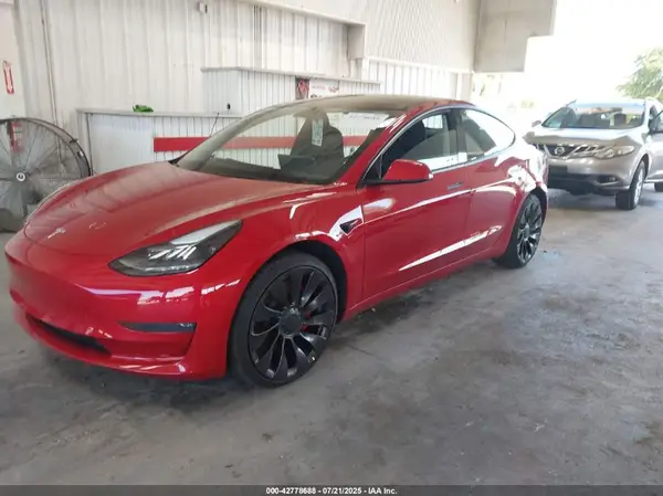 5YJ3E1EC3NF232320 2022 TESLA MODEL 3 - Image 2