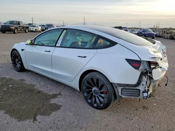 5YJ3E1EC3NF274258 2022 TESLA MODEL 3 - Image 2