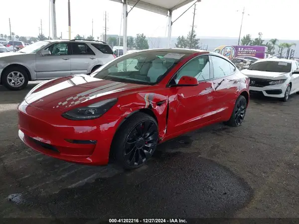 5YJ3E1EC3NF294851 2022 TESLA MODEL 3 - Image 2