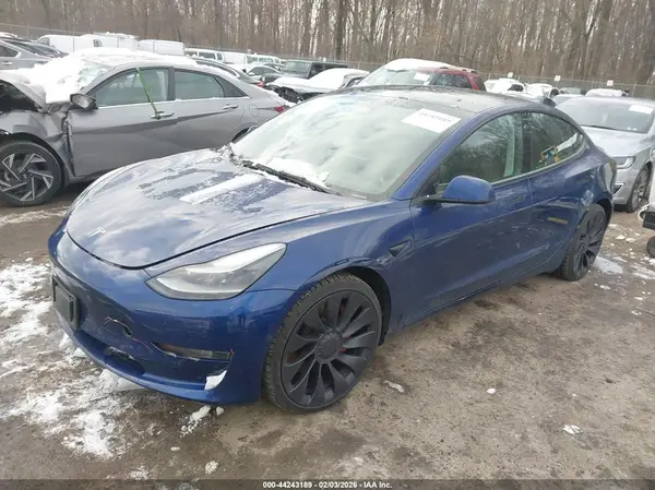 5YJ3E1EC3NF322163 2022 TESLA MODEL 3 - Image 2