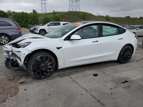 5YJ3E1EC3NF358838 2022 TESLA MODEL 3 - Image 1
