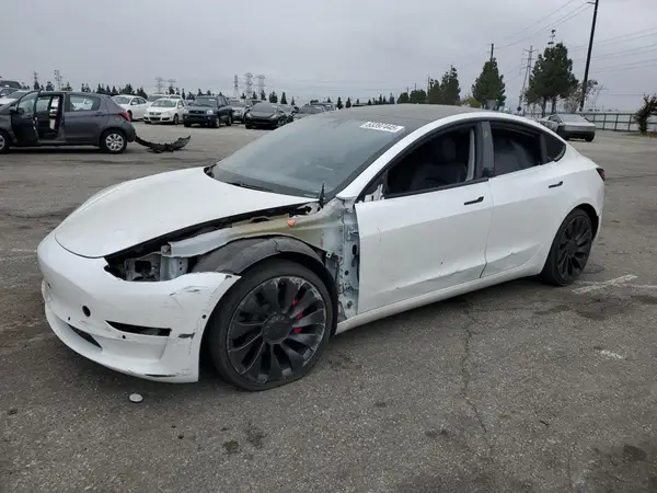5YJ3E1EC4MF037759 2021 TESLA MODEL 3 - Image 1