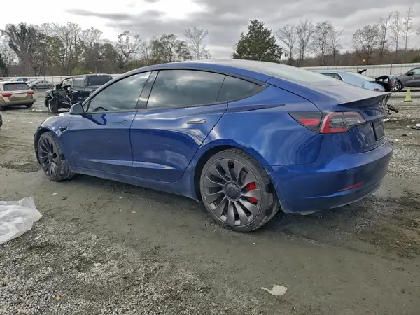 5YJ3E1EC4MF061947 2021 TESLA MODEL 3 - Image 2