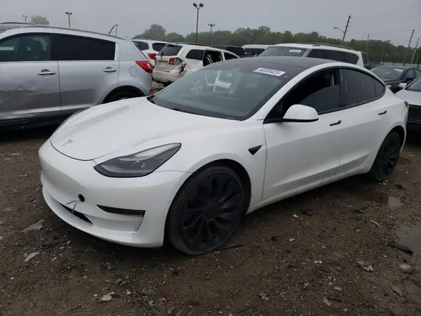 5YJ3E1EC4MF082927 2021 TESLA MODEL 3 - Image 1