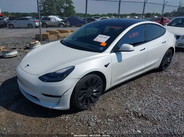 5YJ3E1EC4MF094253 2021 TESLA MODEL 3 - Image 2
