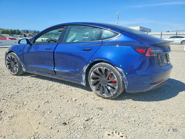 5YJ3E1EC4NF122392 2022 TESLA MODEL 3 - Image 2