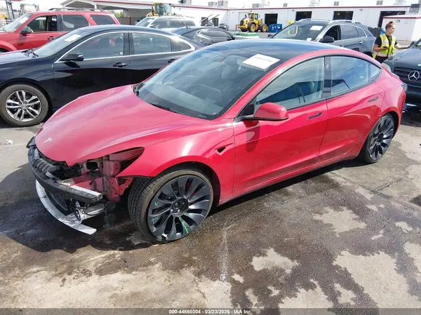 5YJ3E1EC4NF122893 2022 TESLA MODEL 3 - Image 2