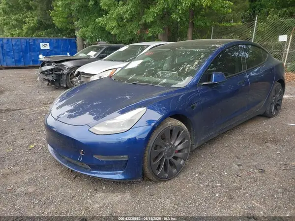 5YJ3E1EC4NF125289 2022 TESLA MODEL 3 - Image 2