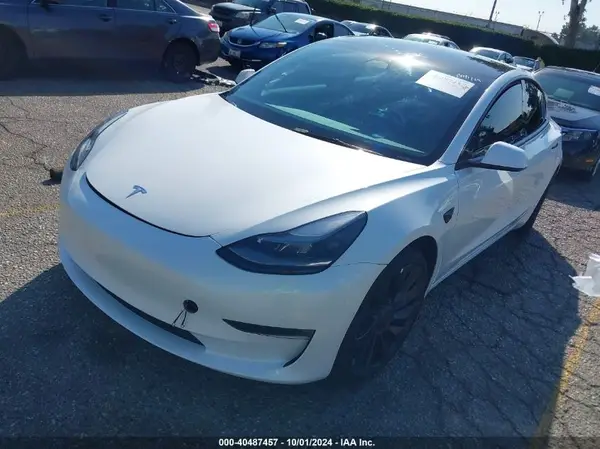 5YJ3E1EC4NF179188 2022 TESLA MODEL 3 - Image 2