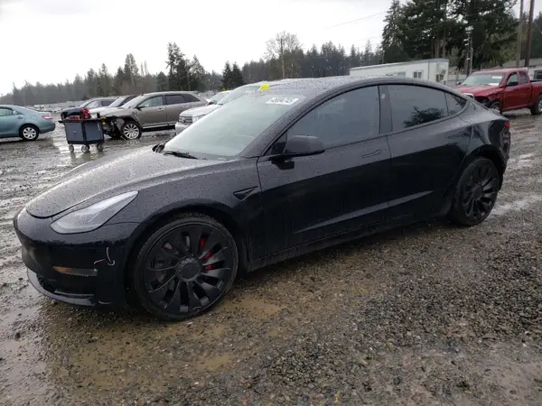 5YJ3E1EC4NF195973 2022 TESLA MODEL 3 - Image 1