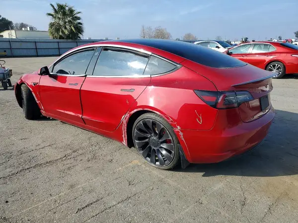 5YJ3E1EC4NF196993 2022 TESLA MODEL 3 - Image 2