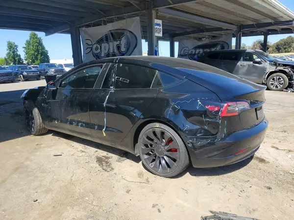 5YJ3E1EC4NF264807 2022 TESLA MODEL 3 - Image 2