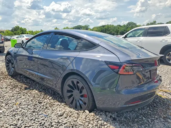 5YJ3E1EC4NF268307 2022 TESLA MODEL 3 - Image 2