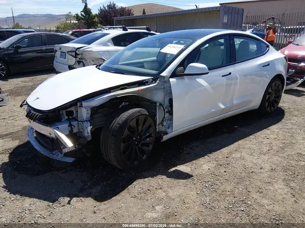 5YJ3E1EC4NF293403 2022 TESLA MODEL 3 - Image 2