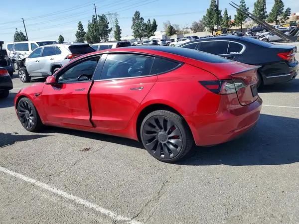 5YJ3E1EC4NF344155 2022 TESLA MODEL 3 - Image 2