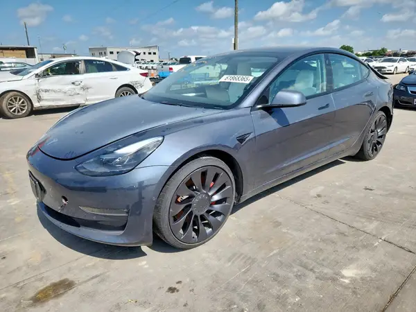 5YJ3E1EC4NF346472 2022 TESLA MODEL 3 - Image 1