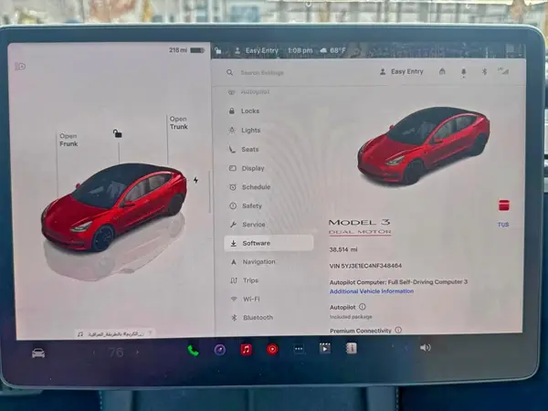 5YJ3E1EC4NF348464 2022 TESLA MODEL 3 - Image 8