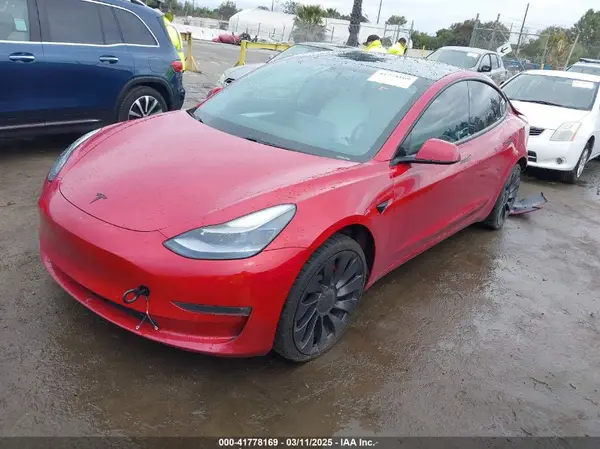 5YJ3E1EC5MF050598 2021 TESLA MODEL 3 - Image 2