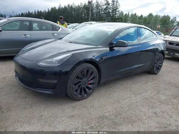 5YJ3E1EC5MF050813 2021 TESLA MODEL 3 - Image 2