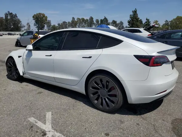 5YJ3E1EC5MF076277 2021 TESLA MODEL 3 - Image 2