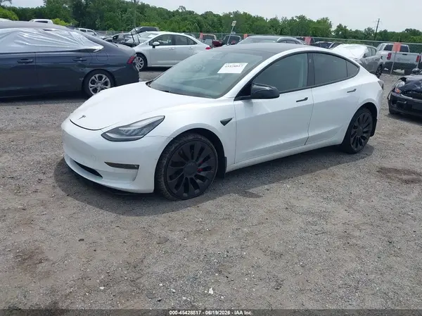 5YJ3E1EC5MF856294 2021 TESLA MODEL 3 - Image 2