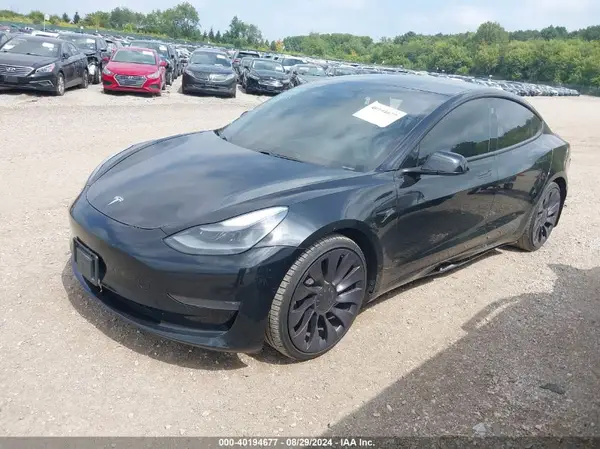 5YJ3E1EC5MF919278 2021 TESLA MODEL 3 - Image 2