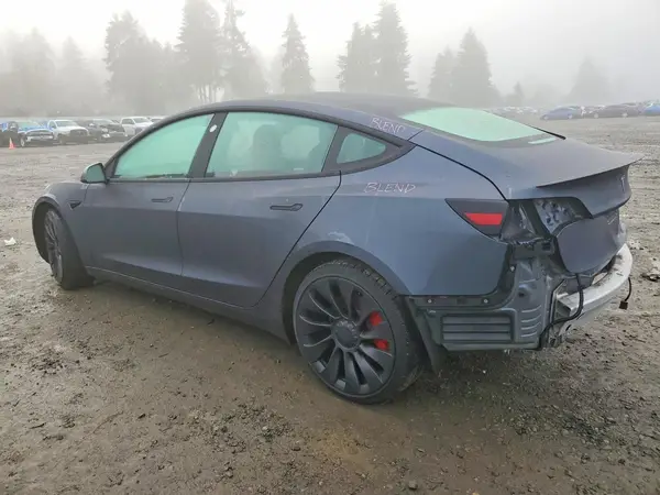 5YJ3E1EC5NF154378 2022 TESLA MODEL 3 - Image 2