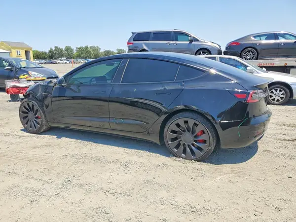 5YJ3E1EC5NF255243 2022 TESLA MODEL 3 - Image 2