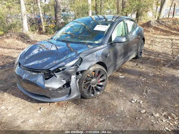 5YJ3E1EC5NF270082 2022 TESLA MODEL 3 - Image 2