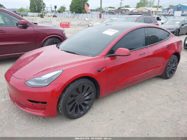 5YJ3E1EC5NF358839 2022 TESLA MODEL 3 - Image 2