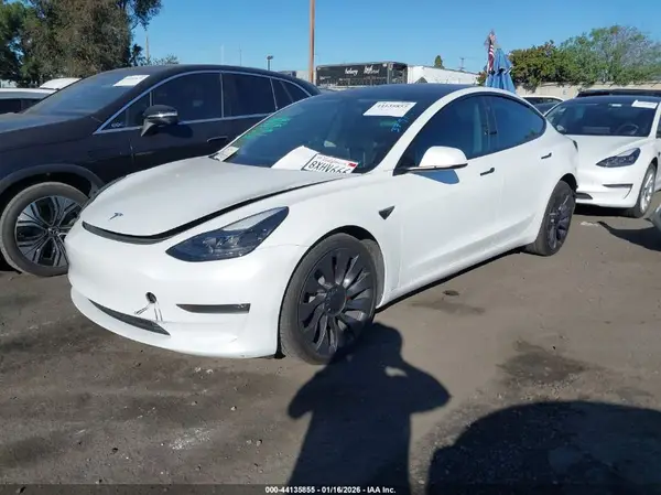 5YJ3E1EC6MF001510 2021 TESLA MODEL 3 - Image 2